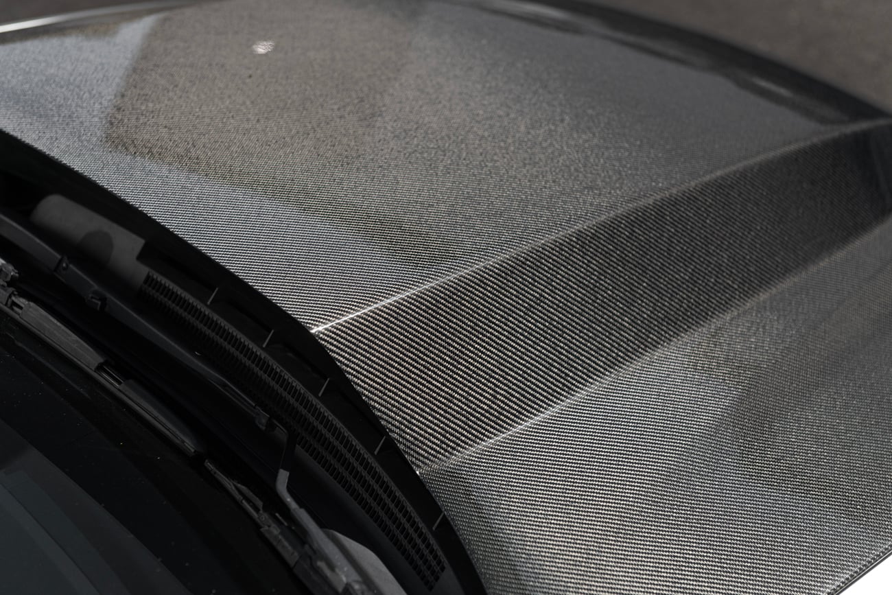 2008-2009 PONTIAC G8 CARBON FIBER FRONT COWL HOOD